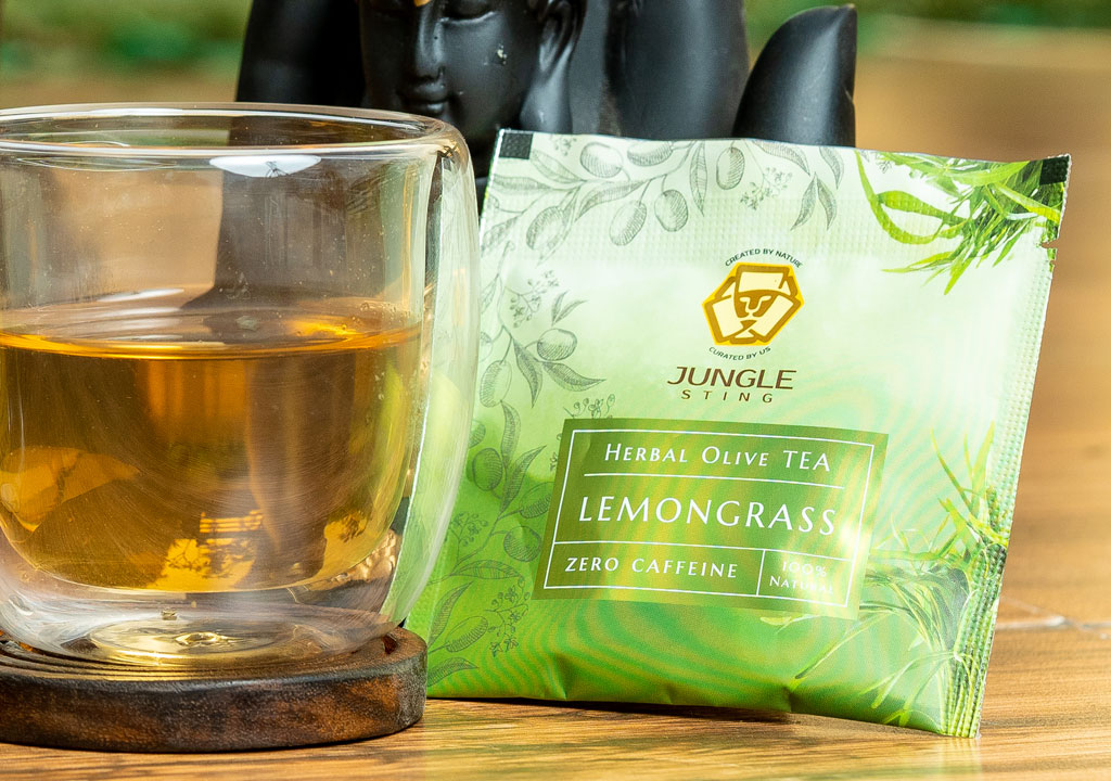lemongrass Olive Tea natural benefits by Jungle Sting